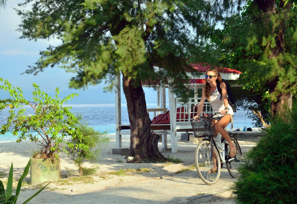 Gazebo Meno Hotel Gili Meno Luaran gambar