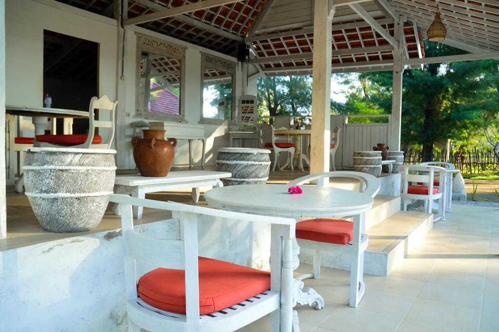 Gazebo Meno Hotel Gili Meno Luaran gambar