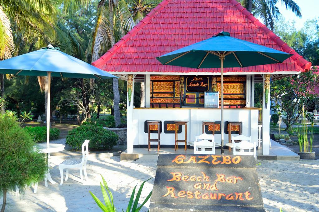 Gazebo Meno Hotel Gili Meno Luaran gambar