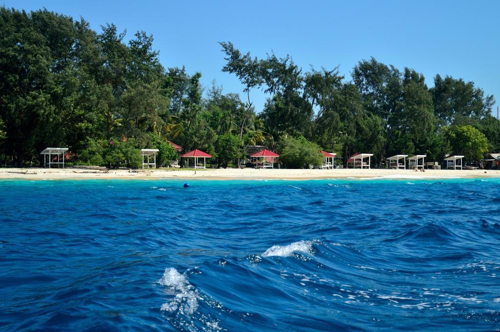 Gazebo Meno Hotel Gili Meno Luaran gambar