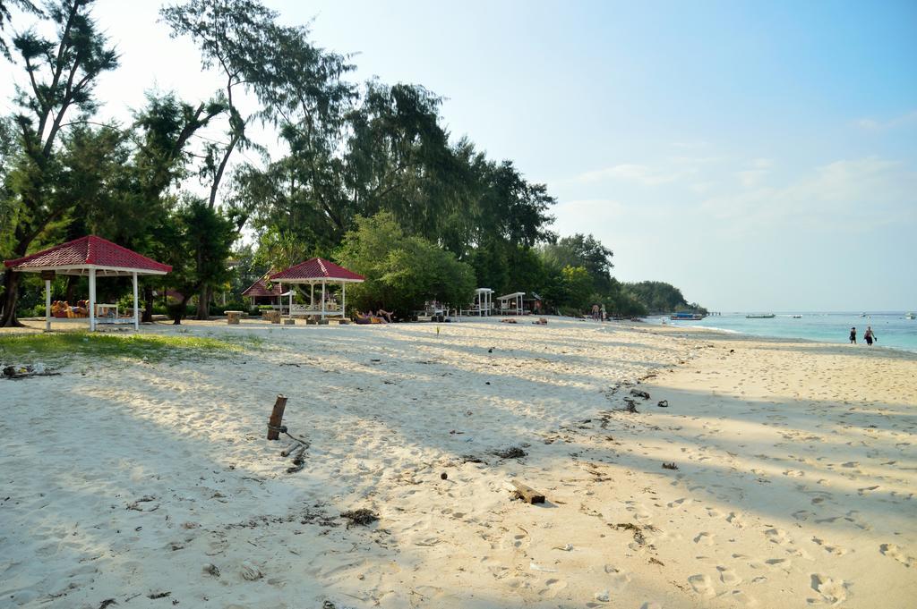 Gazebo Meno Hotel Gili Meno Luaran gambar